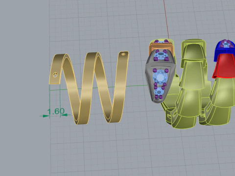 Pendant 27031 3D Model