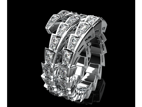 Serpent Ring 29120 Modelo 3D