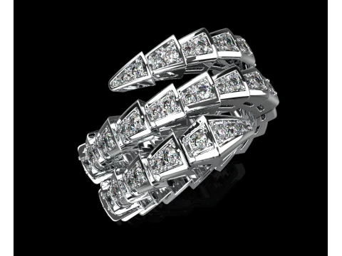 Serpent Ring 29120 3D Model