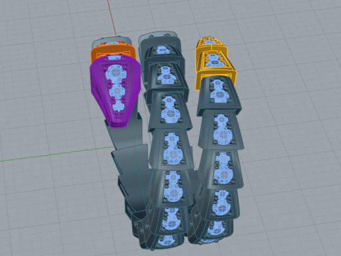 Serpent Ring 29120 3D Model