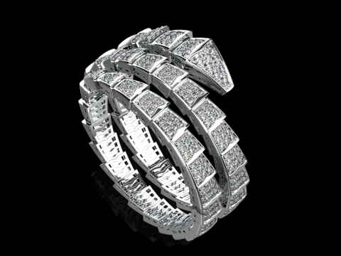 Serpent Ring 29161 Model 3D