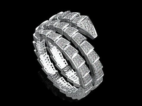 Anello Serpente 29161 Modello 3D