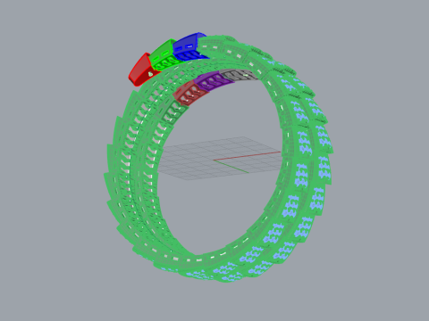 Serpent Ring 29161 3D Model