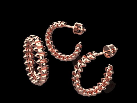 Ring and Earrings 29202 3D Model