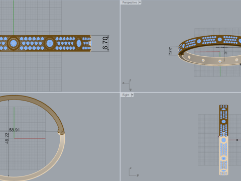 Bracelet 29261 3D Model