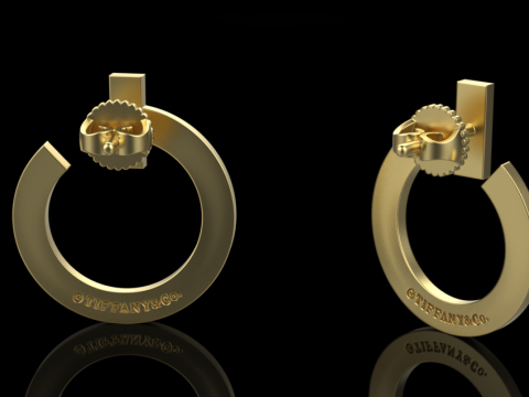 Earrings 29413 3D Модель