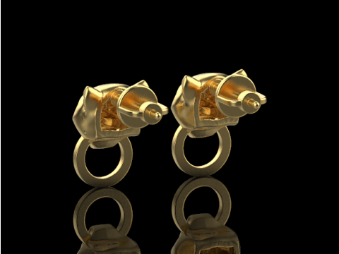 Earrings 30319 3D Модель