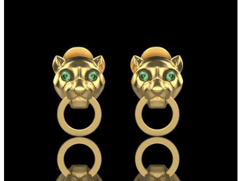 Earrings 30319 3D Модель