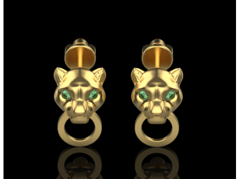 Earrings 30319 3D Модель