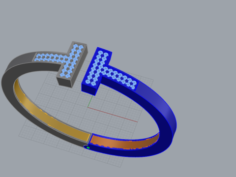 Bracelet 30366 3Dモデル