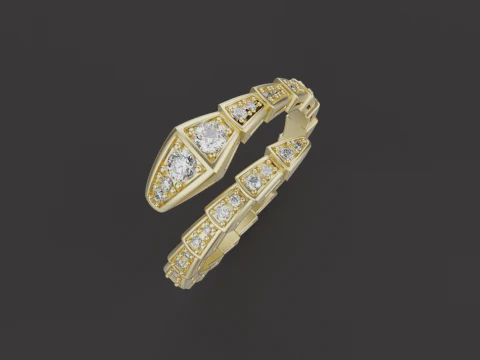 Pierścień Węża 30477 Model 3D