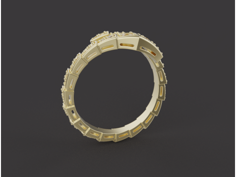 Serpent Ring 30477 3D Model