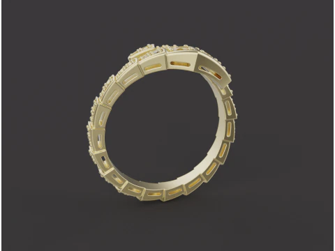 Serpent Ring 30477 3D Model