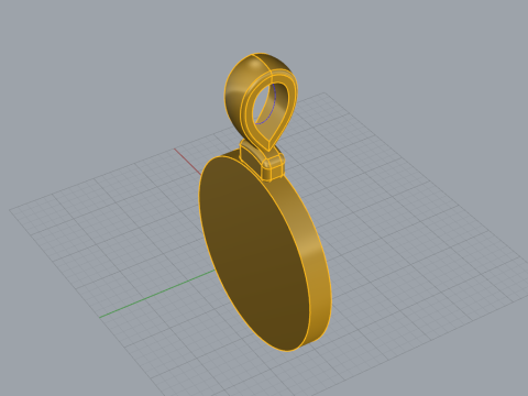 Pendant 30576 3D Model