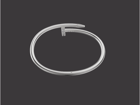 Nail Bracelet 30578 Modello 3D