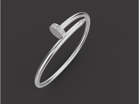 Nail Bracelet 30578 Modello 3D