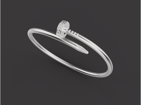 Nail Bracelet 30578 Modello 3D