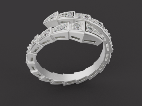 Serpent Ring 30809 Modello 3D