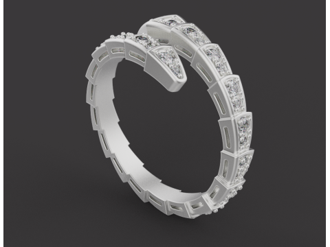 Serpent Ring 30809 Model 3D