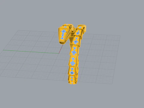Serpent Ring 30809 3D Model