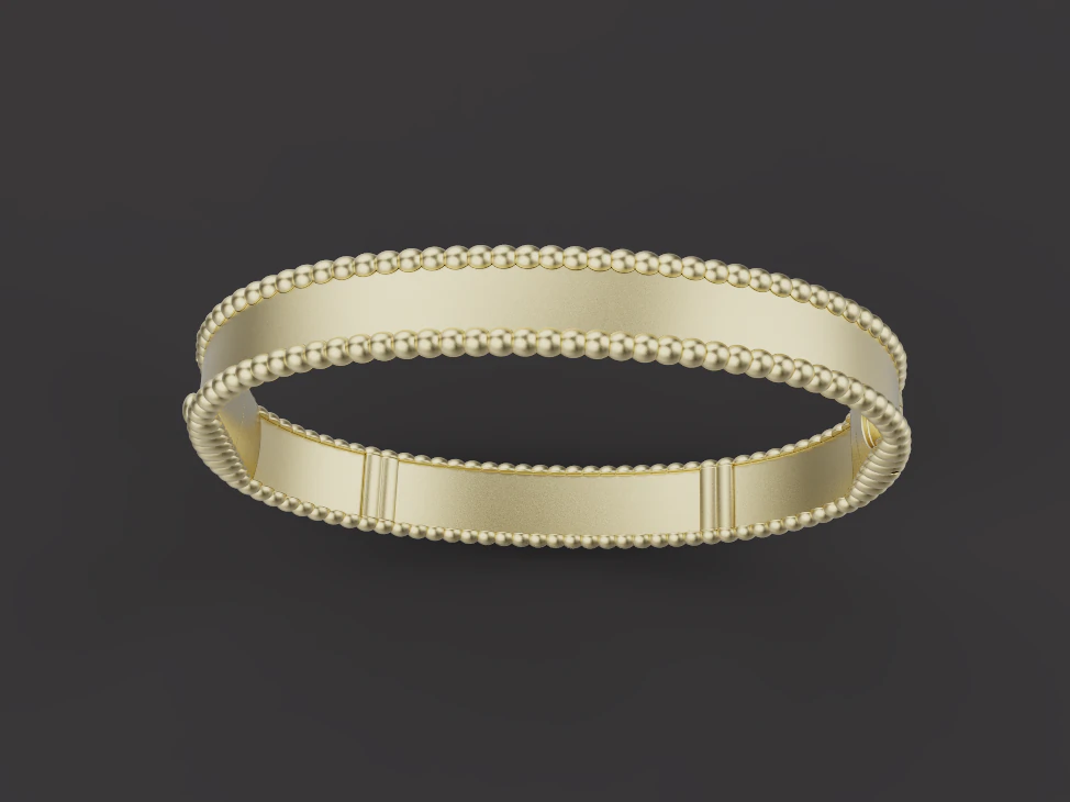 Bracelet 30450 3D Model .c4d .max .obj .3ds .fbx .stl .blend 