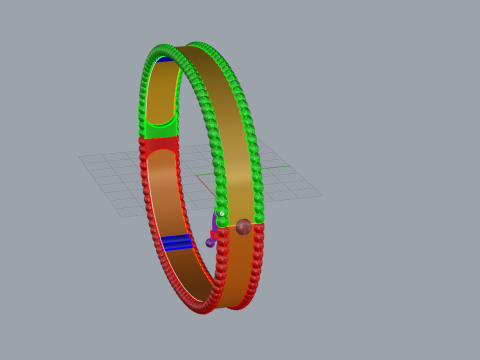Bracelet 30450 Modèle 3D