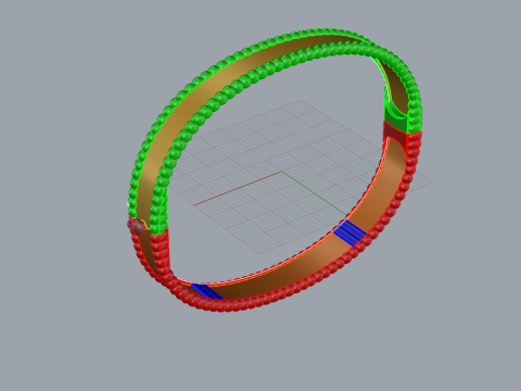 Bracelet 30450 Modèle 3D