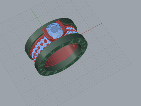 Ring 30829 3D Model