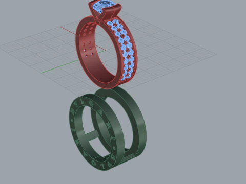 Ring 30829 3D Model