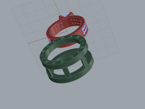 Ring 30829 3D Model