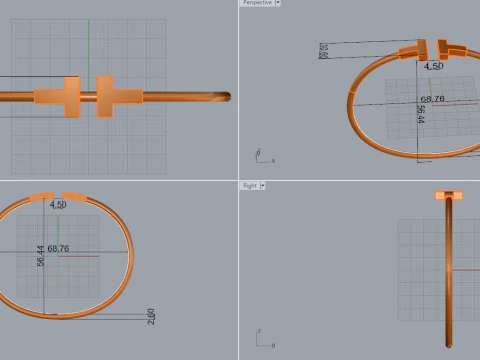 Bracelet 30439 3D Model