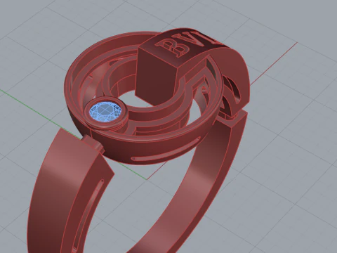 Ring 30148 3D Model