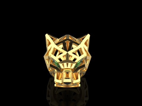 Panther Ring 51040 3D Model