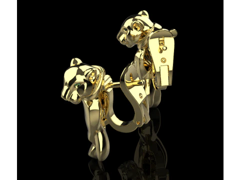Earrings 50933 3D Model