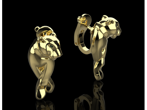 Earrings 50933 3D Model