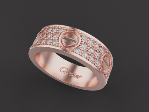 Ring 52794 3D Model