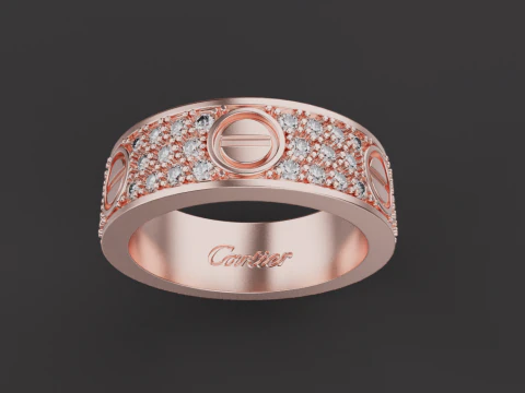 Ring 52794 3D Model