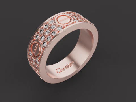 Ring 52794 3D Model