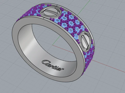 Ring 52794 3D Model