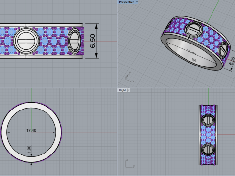 Ring 52794 3D-Modell