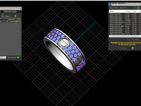 Ring 52794 3D Model