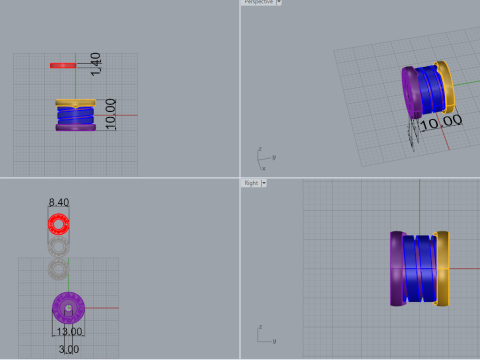 Pendant 52815 3D Model