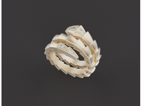 Serpent Ring 53099 Modelo 3D