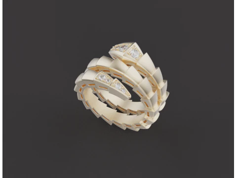 Serpent Ring 53099 3D Model