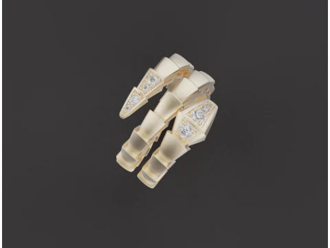 Serpent Ring 53099 3D Model