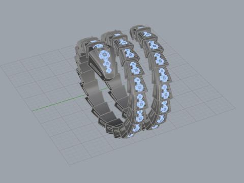 Serpent Ring 53032 3D-Modell