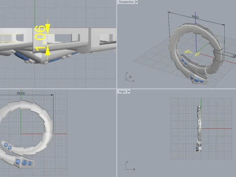 Pendant 54145 3D Model