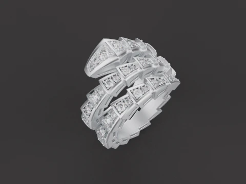 Yılan Yüzük 53002 3D Model