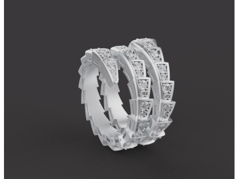 Serpent Ring 53002 Modelo 3D