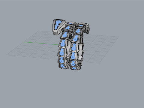 Serpent Ring 53002 Modelo 3D
